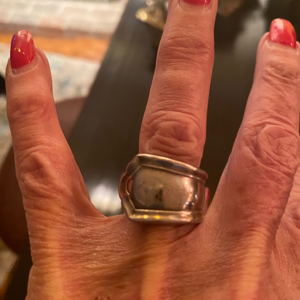 Silver Spoon Ring